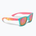 Children's sunglasses Aztron Candy candy pink/twisty/polarized rainbow pink mir/grey.
