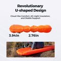 Flextail Zero R05 Mummy orange inflatable mattress 7