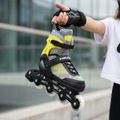 Children's inline skates HEAD Galaxy 2in1 yellow 5
