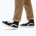 Vans UA SK8-Hi black/black/white shoes 10