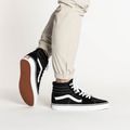 Vans UA SK8-Hi black/black/white shoes 2