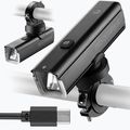 Rockbros front bike light 24610002 1000 lm black 2
