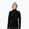 Women's thermal sweatshirt Devold Expedition Merino 235 Zip Neck black