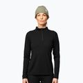 Women's thermal sweatshirt Devold Breeze Merino 150 Zip Neck black