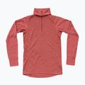 Women's thermal sweatshirt Devold Duo Active Merino 205 Zip Neck marsala 5