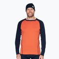 Men's thermal sweatshirt Devold Duo Active Merino 205 brick