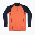 Men's thermal sweatshirt Devold Duo Active Merino 205 Zip Neck brick 5
