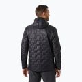 Men's Helly Hansen Lifaloft Hooded Insulator hybrid jacket black matte 2