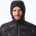 Men's Helly Hansen Lifaloft Hooded Insulator hybrid jacket black matte 3