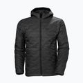 Men's Helly Hansen Lifaloft Hooded Insulator hybrid jacket black matte 5