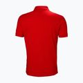 Men's Helly Hansen Transat Polo shirt alert red 2