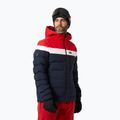 Helly Hansen men's ski jacket Bossanova Puffy navy blue and red 65781_597