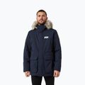 Helly Hansen men's Reine Parka rain jacket navy blue 53630_597