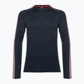 Men's Helly Hansen Lifa Active Stripe Crew thermal sweatshirt navy 5