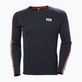 Men's Helly Hansen Lifa Active Stripe Crew thermal sweatshirt navy 9