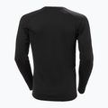 Men's Helly Hansen Lifa Active Stripe Crew thermal longsleeve black 5