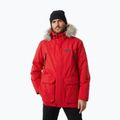 Helly Hansen men's Reine Parka rain jacket red 53630_162