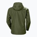 Helly Hansen men's Dubliner utility green rain jacket 2