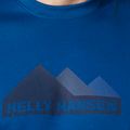 Men's Helly Hansen HH Tech Graphic trekking t-shirt blue 63088_606 3