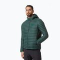 Helly Hansen men's down jacket Sirdal Hooded Insulator green 62989_495