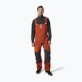 Helly Hansen men's sailing trousers Newport Coastal Bib red 34267_308