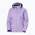 Women's sailing jacket Helly Hansen Crew Hooded Midlayer heather 6