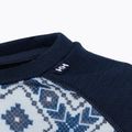 Women's thermal active sweatshirt Helly Hansen Lifa Merino Midweight Graphic Crew navy star pixel 8