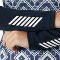 Women's thermal active sweatshirt Helly Hansen Lifa Merino Midweight Graphic Crew navy star pixel 4