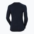 Women's thermal active sweatshirt Helly Hansen Lifa Merino Midweight Graphic Crew navy star pixel 10