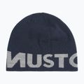 Musto Reversible Beanie grey melange/ navy 2