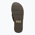 Men's Helly Hansen Seasand 2 Leather Sandals espresso / fallen rock / c 4