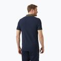 Men's Helly Hansen Kos Polo Shirt navy/gold rush 2