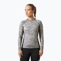 Women's swimming longsleeve Helly Hansen Waterwear Rashguard pink cloud wave