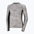 Women's swimming longsleeve Helly Hansen Waterwear Rashguard pink cloud wave 6