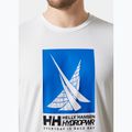 Men's Helly Hansen HP Race Graphic T-shirt white 3