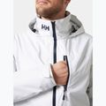 Men's sailing jacket Helly Hansen Crew Hooded 2.0 white 3