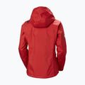 Women's sailing jacket Helly Hansen Crew Hooded Midlayer 2.0 red 2