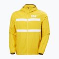 Men's Helly Hansen Salt Striped Windbreaker sailing jacket gold rush 5