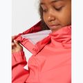 Children's sailing jacket Helly Hansen Crew Hooded JR sunset pink 4