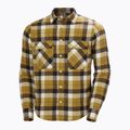 Helly Hansen Men's Lokka Organic Flannel lynx box stripe plaid shirt