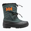 Helly Hansen JK Varanger Insulated dark creek/ neon orange children's snow boots 9