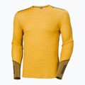 Men's Helly Hansen Lifa Merino Midweight Crew thermal longsleeve golden glow 5