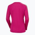 Women's thermal base layer Helly Hansen Lifa Active Stripe Crew magenta 2.0 5