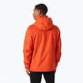 Helly Hansen men's Dubliner patrol orange rain jacket 2