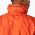 Helly Hansen men's Dubliner patrol orange rain jacket 4