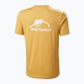 Men's Helly Hansen Nord Graphic sand T-shirt 5