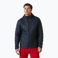 Men's Helly Hansen Lifaloft Hooded Insulator hybrid jacket navy