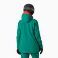 Helly Hansen Powshot emerald women's ski jacket 2