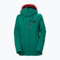 Helly Hansen Powshot emerald women's ski jacket 9