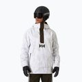 Men's ski jacket Helly Hansen Ullr D Insulated Anorak grey fog snow camo aop